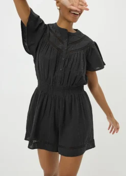 Black Lace Playsuit