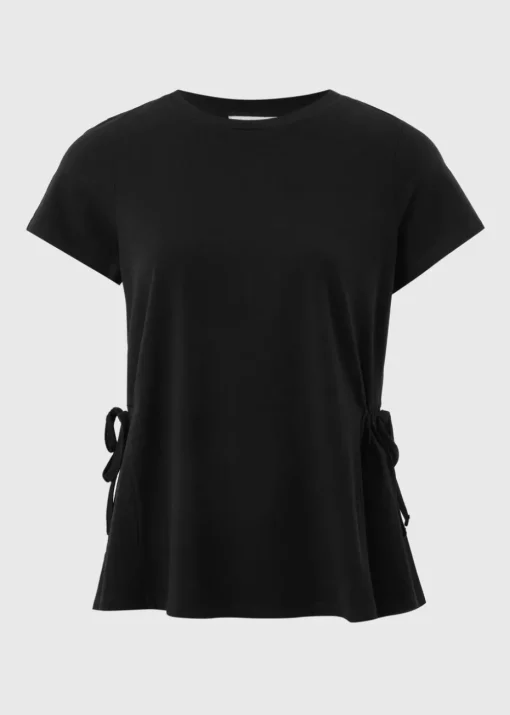 Black Tie Side T-Shirt