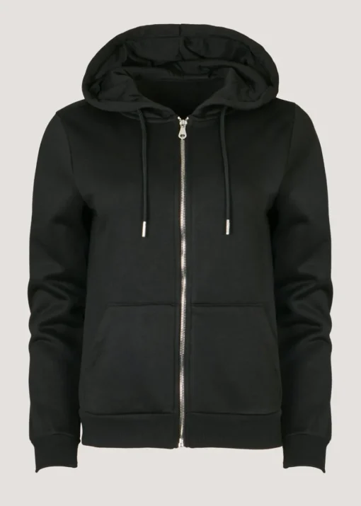 Black Zip Up Hoodie