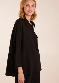 Blue Vanilla Black Shirt & Trousers Set