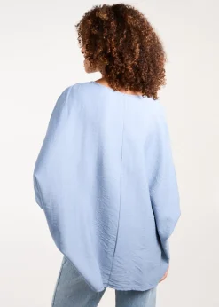Blue Vanilla Blue Corsage Top
