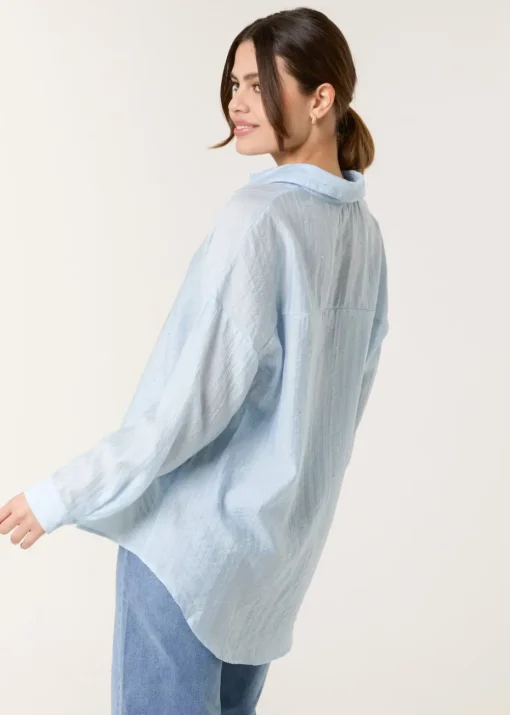 Blue Vanilla Blue Glitter Shirt