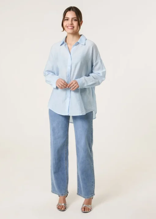 Blue Vanilla Blue Glitter Shirt