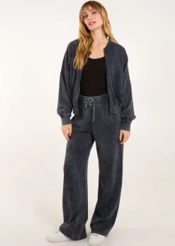 Blue Vanilla Charcoal Bomber Jacket & Jogger Set