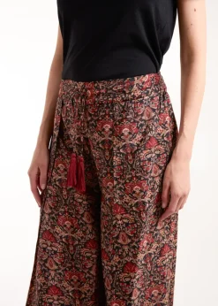 Blue Vanilla Red Wrap Trousers