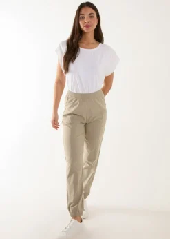 Blue Vanilla Stone Cuff Trousers