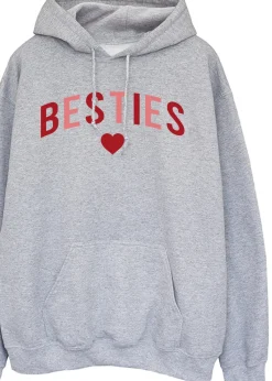 Brands In Grey Besties Heather Hoodie