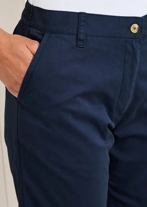 Cotton Traders Dark Blue Everday Shorts