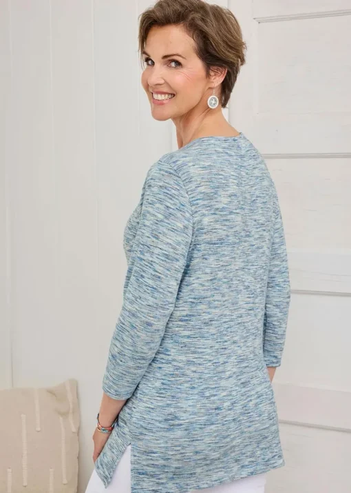 Cotton Traders Marine Soft Touch Tunic