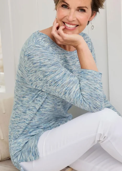 Cotton Traders Marine Soft Touch Tunic