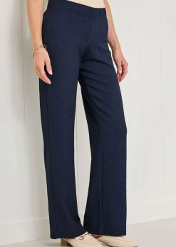 Cotton Traders Midnight Textured Jersey Trousers