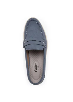 Cotton Traders Pale Blue Loafer