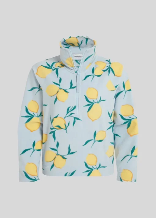 Craghoppers Blue Annjela Half Zip Fleece