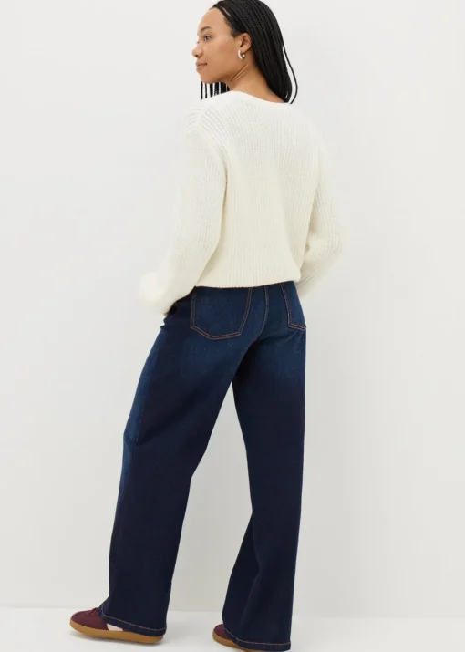 Dark Wash Wide Leg Jeans