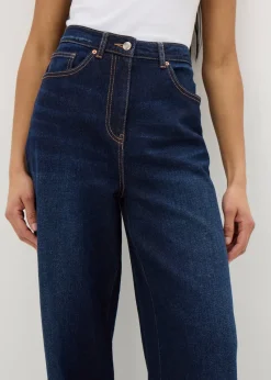 Dark Wash Wide Leg Jeans