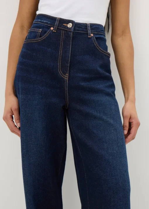Dark Wash Wide Leg Jeans
