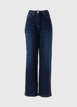Dark Wash Wide Leg Jeans