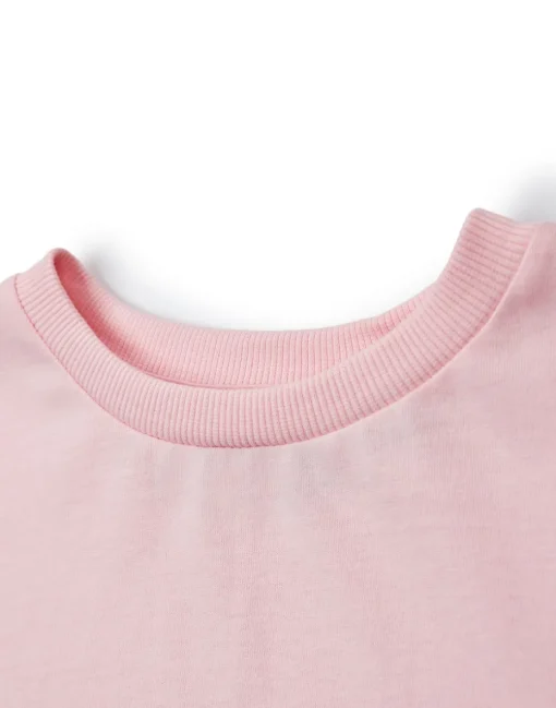 Disney Lilo & Stitch Love Girls Pink T-Shirt (3-14 Years)