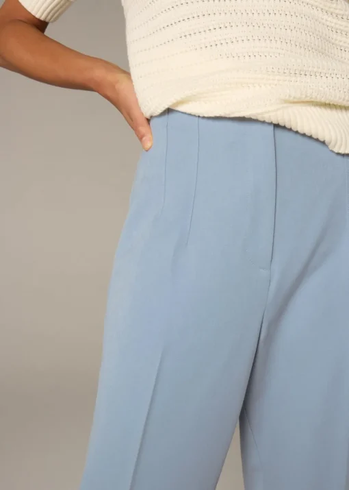 Et Vous Blue Tapered Trousers