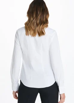 Et Vous White Essential Blouse