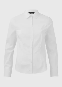 Et Vous White Essential Blouse