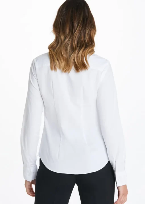 Et Vous White Essential Blouse