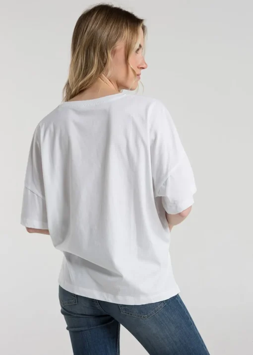 French Connection Black Cotton Crew Neck Boxy Fit T-Shirts 2 Pack