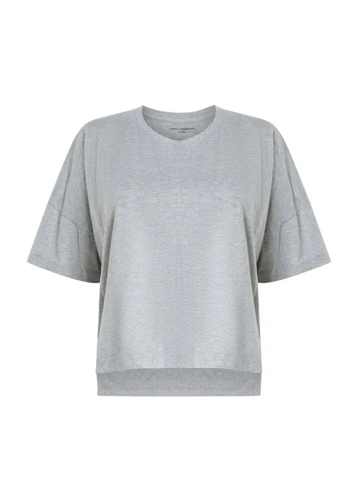 French Connection Black 3-Pack Cotton Crew Neck Boxy Fit Short Sleeve T-Shirts