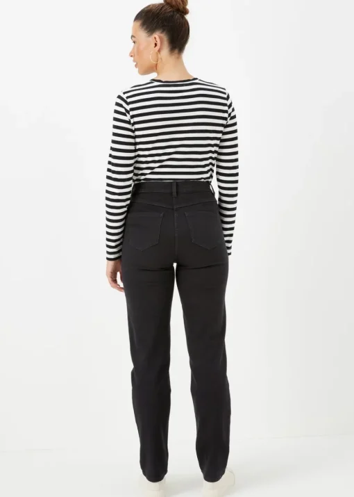 Grace Black Straight Fit Jeans