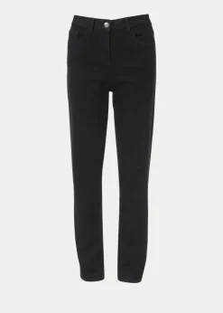 Grace Black Straight Fit Jeans