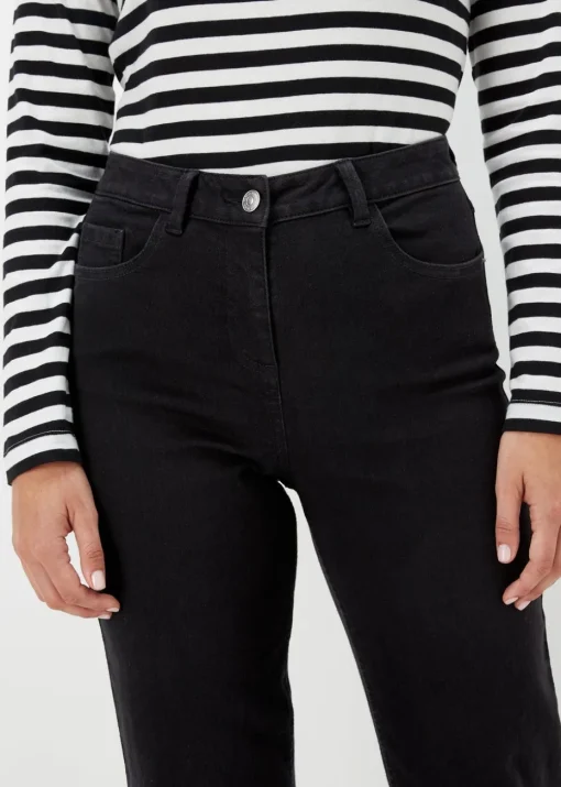 Grace Black Straight Fit Jeans