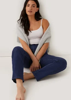 Grace Dark Wash Straight Fit Jeans