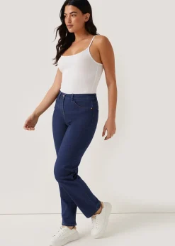 Grace Dark Wash Straight Fit Jeans
