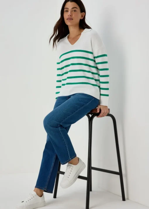 Grace Mid Wash Straight Leg Jeans