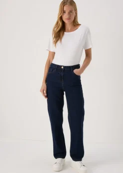 Grace Rinse Wash Straight Fit Jeans