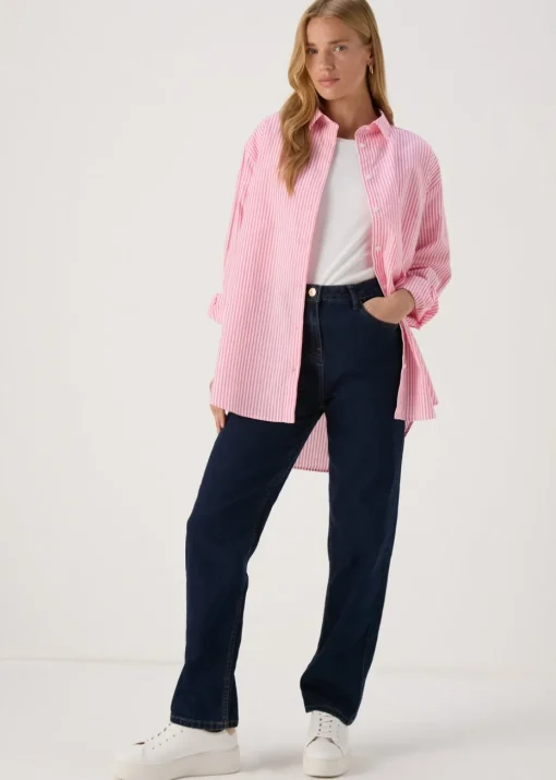 Grace Rinse Wash Straight Fit Jeans