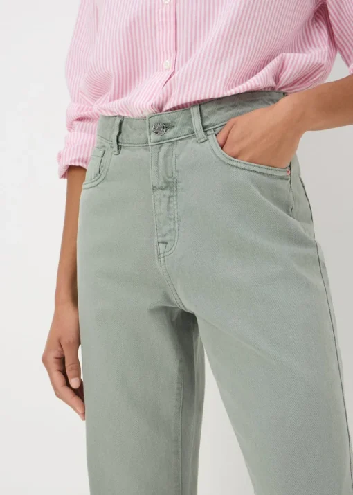 Green Mom Jeans