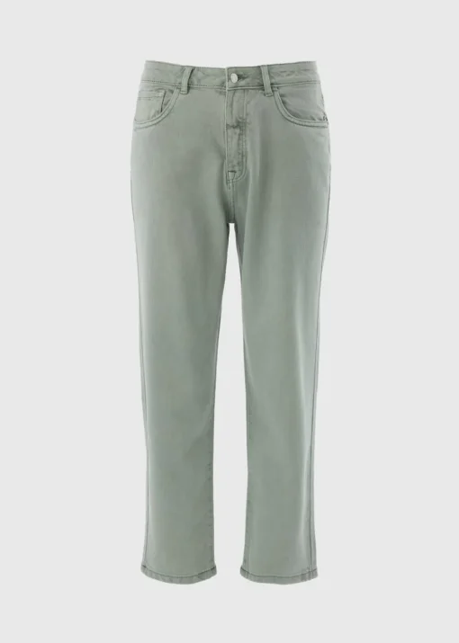 Green Mom Jeans