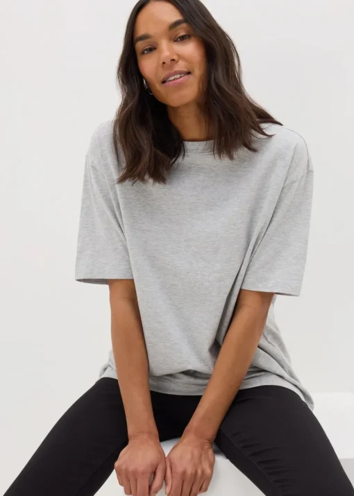 Grey Oversized T-Shirt