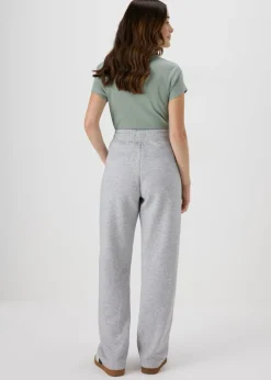 Grey Wide Leg Jogging Bottoms