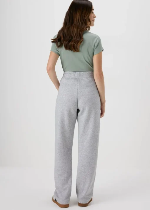 Grey Wide Leg Jogging Bottoms