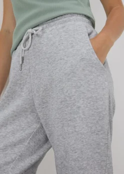 Grey Wide Leg Jogging Bottoms