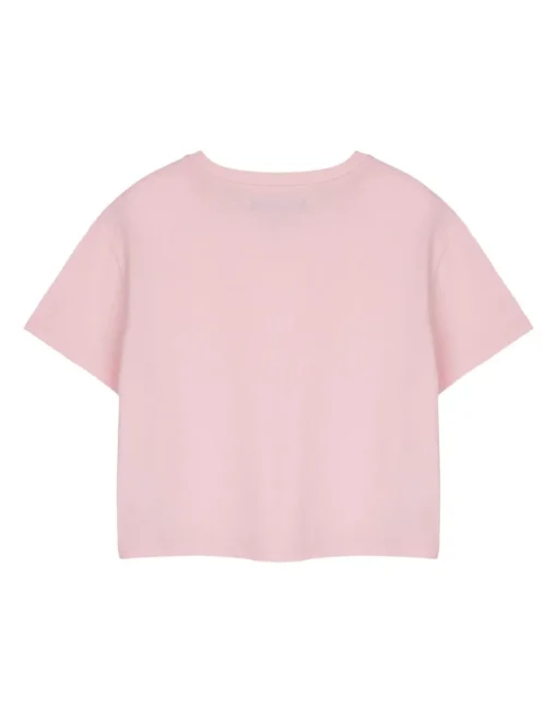 Hello Kitty Pink Club Cropped Short Sleeved T-Shirt