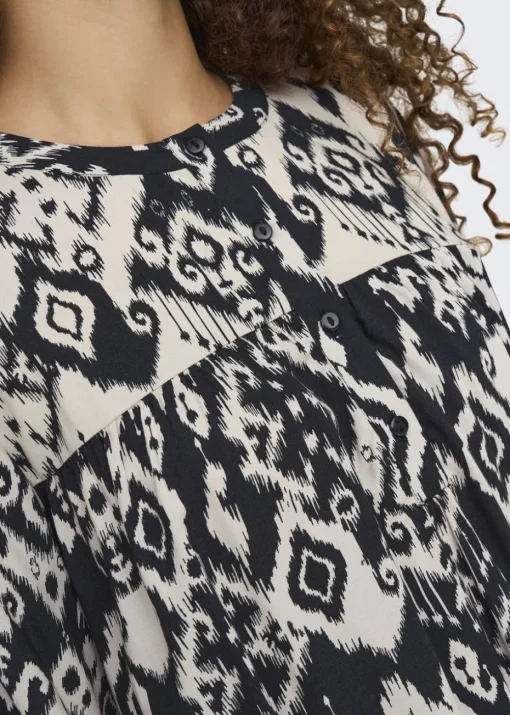 JDY Black Tiger Blouse