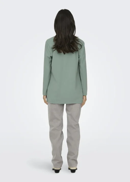 JDY Green Geggo Ruched Blazer
