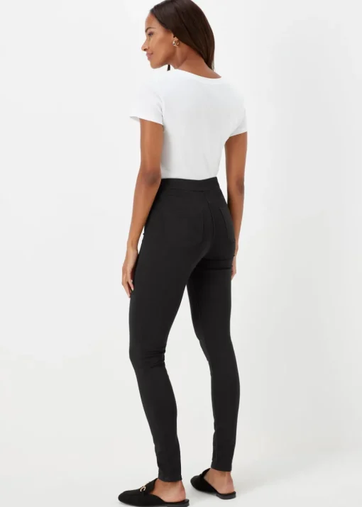 Jessie Black High Waisted Skinny Jeans (Long Length)
