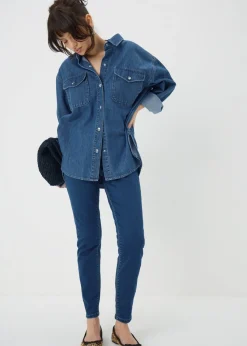 Jessie high waist dark wash jeans