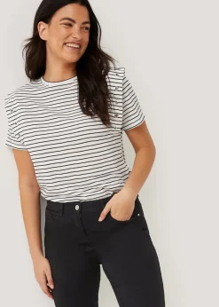 Jolie Black Relaxed Skinny Jeans