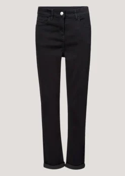 Jolie Black Relaxed Skinny Jeans