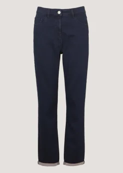 Jolie Dark Wash Relaxed Skinny Jeans